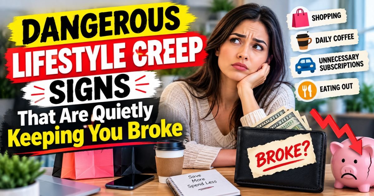 Dangerous Lifestyle Creep Signs That Are Quietly Keeping You Broke