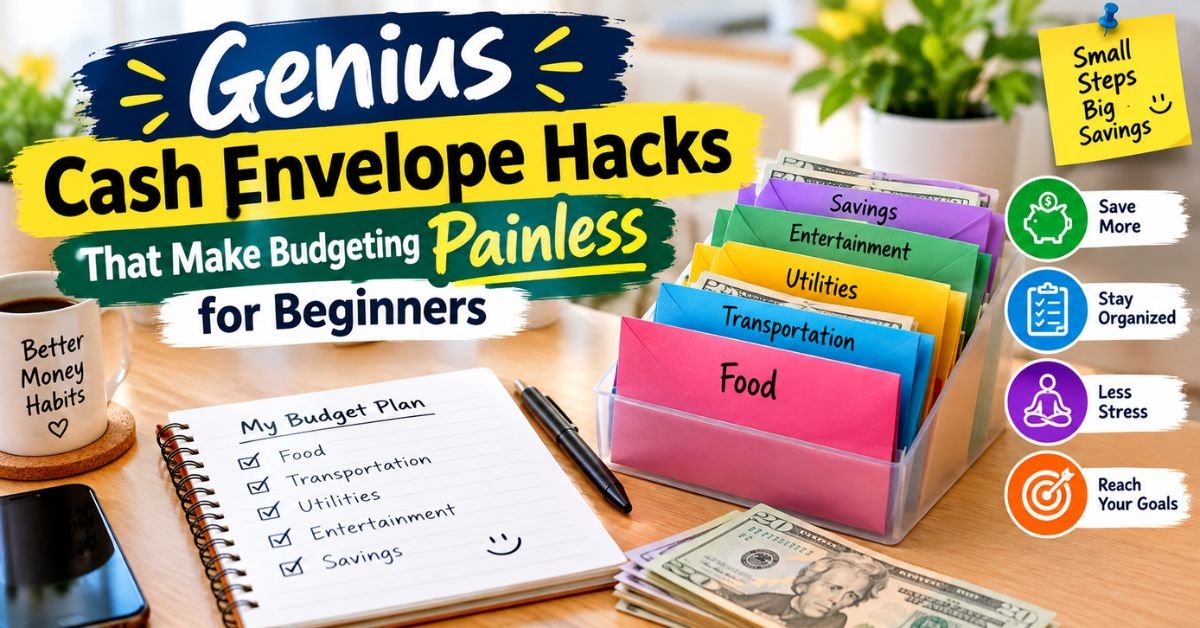 Genius Cash Envelope Hacks That Make Budgeting Painless for Beginners