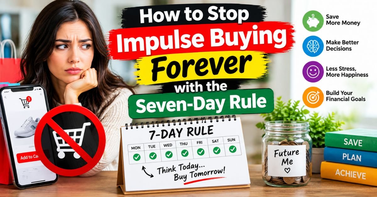 How to Stop Impulse Buying Forever with the Seven-Day Rule