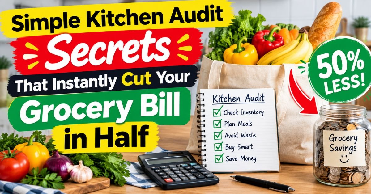 Simple Kitchen Audit Secrets That Instantly Cut Your Grocery Bill in Half