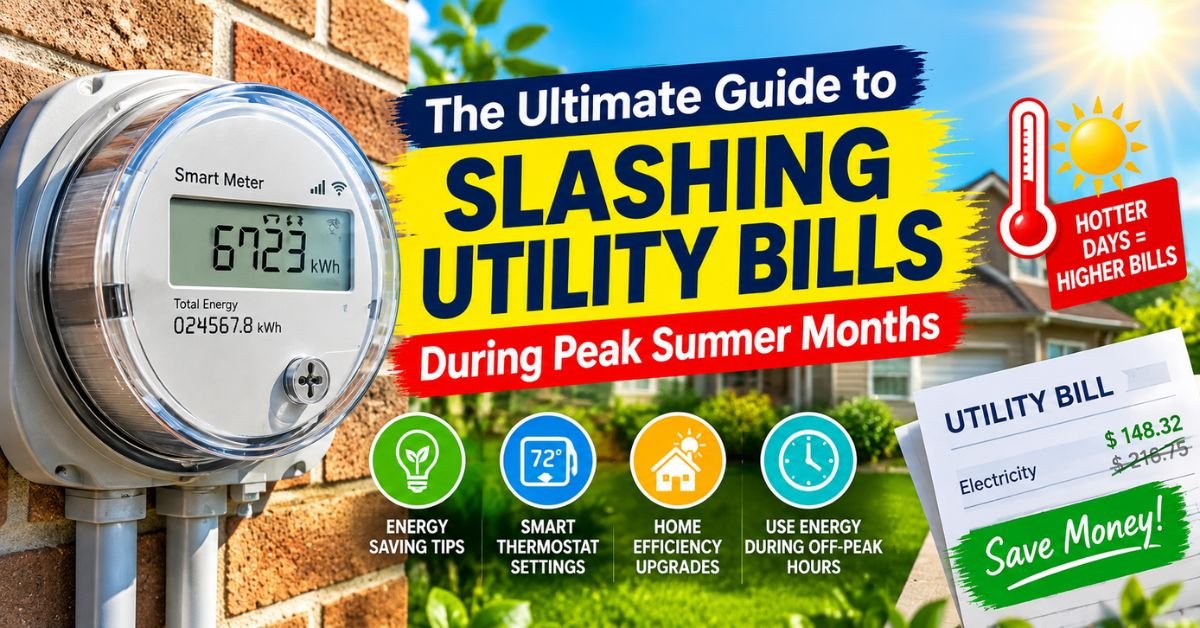 The Ultimate Guide to Slashing Utility Bills During Peak Summer Months